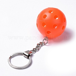 Plastic Pickleball Keychain&nbsp;KEYC-C003-01B