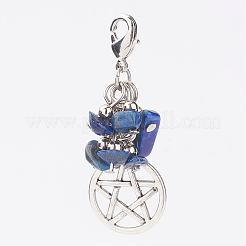 Natural Mixed Stone Chips Pendants&nbsp;HJEW-JM00260
