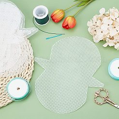 Resin Mesh Canvas Bag Sheets&nbsp;DIY-WH0260-13