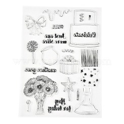 Silicone Clear Stamps&nbsp;DIY-A013-06