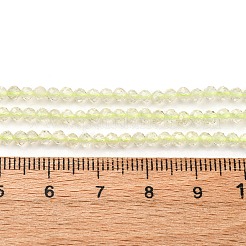 Natural Lemon Quartz(Heated) Beads Strands&nbsp;G-B142-A03-3mm