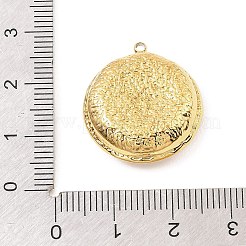 304ステンレススチール、アクリルパーツ付き  ゴールドカラー  フラワーラウンドフラワーチャーム  23x21x7mm  穴：1.5mm&nbsp;STAS-Z199-11G-04