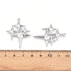 304 Stainless Steel Pendants&nbsp;STAS-T065-05P