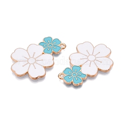Alloy Enamel Pendants&nbsp;ENAM-T020-37A-RS