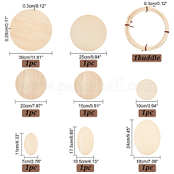 1 Set Wooden Knitting Crochet Bottoms Set&nbsp;WOOD-PH0002-57