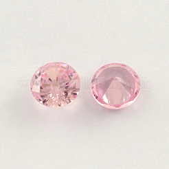Diamond Shaped Cubic Zirconia Pointed Back Cabochons&nbsp;ZIRC-R004-10mm-03