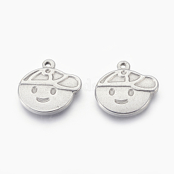 Tarnish Resistant 304 Stainless Steel Pendants&nbsp;STAS-E445-07
