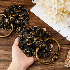 Lion Alloy Box Handles&nbsp;FIND-WH0173-543