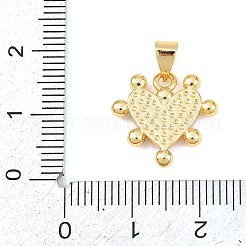 Brass Enamel Pendants&nbsp;KK-B168-01G-04