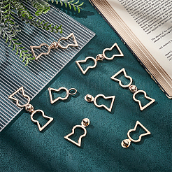 6Pcs Alloy Snap Lock Clasps&nbsp;FIND-BC0004-74