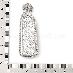 Dyed Natural Green Chalcedony Pendants&nbsp;G-S001-05P