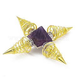 Golden Brass Spritual Energy Generator&nbsp;DJEW-P003-01G-04