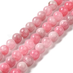 Natural Dyed White Jade Beads Strands&nbsp;G-M402-C03-07