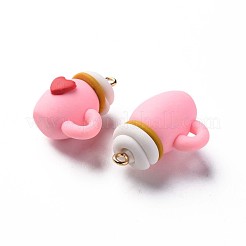 Handmade Polymer Clay Pendants&nbsp;CLAY-T017-21