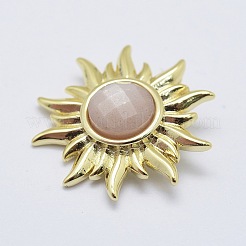 Natural Mixed Stone Pendants&nbsp;KK-L158-33G