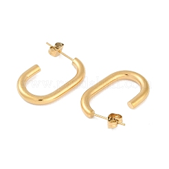 Ion Plating(IP) 304 Stainless Steel Stud Earring&nbsp;EJEW-C103-03G
