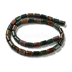 天然石インディアン瑪瑙ビーズ連売り  コラム  10x6mm  穴：0.8mm  約40個/連  15.67''（39.8センチメートル）&nbsp;G-M420-E03-03