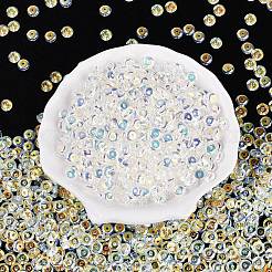 Transparent Colours Rainbow Glass Seed Beads&nbsp;SEED-Q042-01A-E01