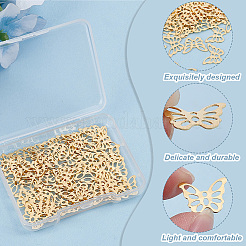 60Pcs 304 Stainless Steel Charms&nbsp;STAS-HY0001-47