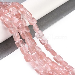 Cherry Quartz Glass Beads Strands&nbsp;G-M435-A17-01