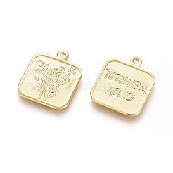 Brass Pendants&nbsp;KK-G389-15G
