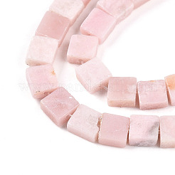 Natural Pink Opal Beads Strands&nbsp;G-N346-05A-10
