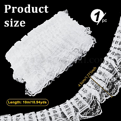 1Pc Organza Flower Lace Ribbon&nbsp;OCOR-NB0002-85A