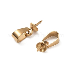 304 Stainless Steel Screw Eye Peg Bails&nbsp;SA-CBA45D5-07B-G