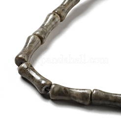 Natural Fossil Coral Beads Strands&nbsp;G-C245-03