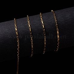 Ion Plating(IP) 304 Stainless Steel Venetian Chains&nbsp;CHS-H007-34G