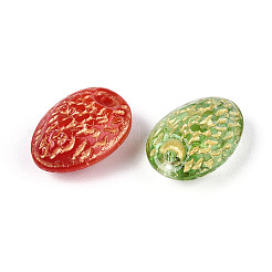 Strawberry Glass Beads&nbsp;GLAA-T025-43M