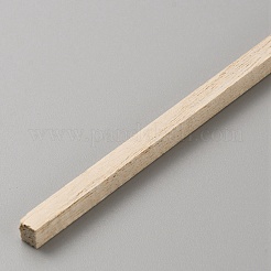 桐の木簡  四角いクラフトスティック  バリーウッド  40x0.5x0.5cm&nbsp;WOOD-WH0026-33C
