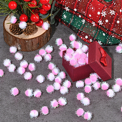 100Pcs Polyester Pom Pom Ball&nbsp;DIY-SC0031-43A