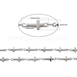 Tarnish Resistant 304 Stainless Steel Link Chains&nbsp;CHS-K001-68