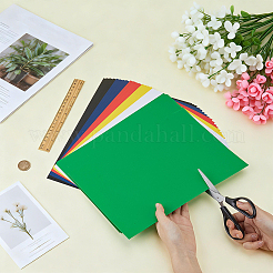 24Pcs 6 Colors PVC Plastic Sheets&nbsp;AJEW-BC0011-24B