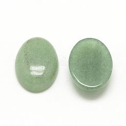 天然石グリーンアベンチュリンカボション  オーバル  10x8x4~5mm&nbsp;X-G-R415-8x10-43