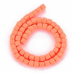 Handmade Polymer Clay Beads Strands&nbsp;CLAY-T020-09G