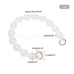 ABS Imitation Pearl Bag Chain&nbsp;FIND-WH0094-69