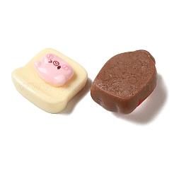 Opaque Resin Imitation Food Decoden Cabochons&nbsp;RESI-H164-01