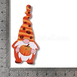 ハロウィーンのイミテーションレザーの大きなペンダント  gnome  65x28x2mm  穴：1.5mm&nbsp;FIND-K017-02A-06