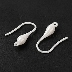 Hypoallergenic Bioceramics Zirconia Ceramic Ear Hooks&nbsp;EJEW-F340-11
