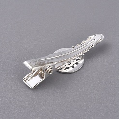 Hair Accessories Iron Alligator Hair Clip Findings&nbsp;X-IFIN-L035-05S