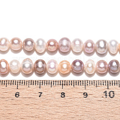 Natural Cultured Freshwater Pearl Beads Strands&nbsp;PEAR-N013-05C-04