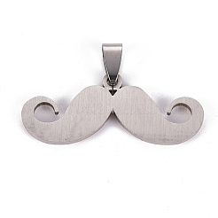 201 Stainless Steel Enamel Pendants&nbsp;STAS-S110-075K