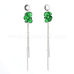 304 Stainless Steel Dangle Stud Earring&nbsp;EJEW-JE04140