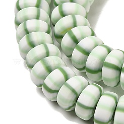 Polymer Clay Beads Strands&nbsp;CLAY-H006-02M