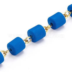 Handmade Polymer Clay Beaded Chain&nbsp;AJEW-JB00926