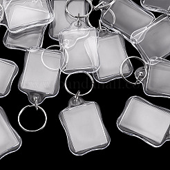 20Pcs Acrylic Photo Frame Keychains&nbsp;AJEW-TA0003-60