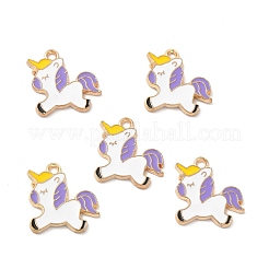 Alloy Enamel Pendants&nbsp;ENAM-M052-07G-C