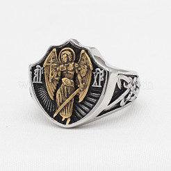 304 Stainless Steel Finger Rings&nbsp;FS-WG99BD1-10